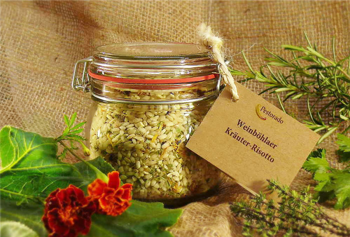 Risotto Polenta und Pizzateig